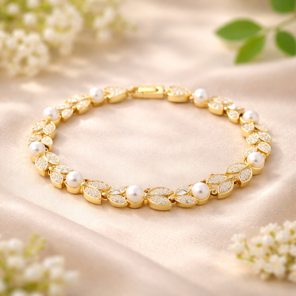 𝐆𝐢𝐥𝐝𝐞𝐝 𝐏𝐞𝐚𝐫𝐥 𝐋𝐚𝐮𝐫𝐞𝐥 𝐁𝐫𝐚𝐜𝐞𝐥𝐞𝐭👑✨𝐖𝐨𝐦𝐞𝐧’𝐬 𝐍𝐚𝐭𝐮𝐫𝐚𝐥 𝐇𝐞𝐚𝐥𝐢𝐧𝐠 𝐁𝐫𝐚𝐜𝐞𝐥𝐞𝐭 ✅𝘁𝗿𝗶𝗽𝗹𝗲 𝗽𝗿𝗼𝘁𝗲𝗰𝘁𝗶𝗼𝗻 𝘁𝗼 𝗲𝗮𝘀𝗲 𝗮𝗻𝘅𝗶𝗲𝘁𝘆, 𝗶𝗻𝘃𝗶𝘁𝗲 𝗻𝗲𝘄 𝗯𝗲𝗴𝗶𝗻𝗻𝗶𝗻𝗴𝘀 𝗮𝗻𝗱 𝗴𝗼𝗼𝗱 𝗳𝗼𝗿𝘁𝘂𝗻𝗲, 𝗮𝗻𝗱 𝗲𝗻𝗵𝗮𝗻𝗰𝗲 𝗲𝗺𝗽𝗮𝘁𝗵𝘆. 𝗔 𝘁𝗵𝗼𝘂𝗴𝗵𝘁𝗳𝘂𝗹 𝗴𝗶𝗳𝘁 𝗳𝗼𝗿 𝗳𝗿𝗶𝗲𝗻𝗱𝘀, 𝗱𝗮𝘂𝗴𝗵𝘁𝗲𝗿𝘀, 𝗮𝗻𝗱 𝗺𝗼𝘁𝗵𝗲𝗿𝘀