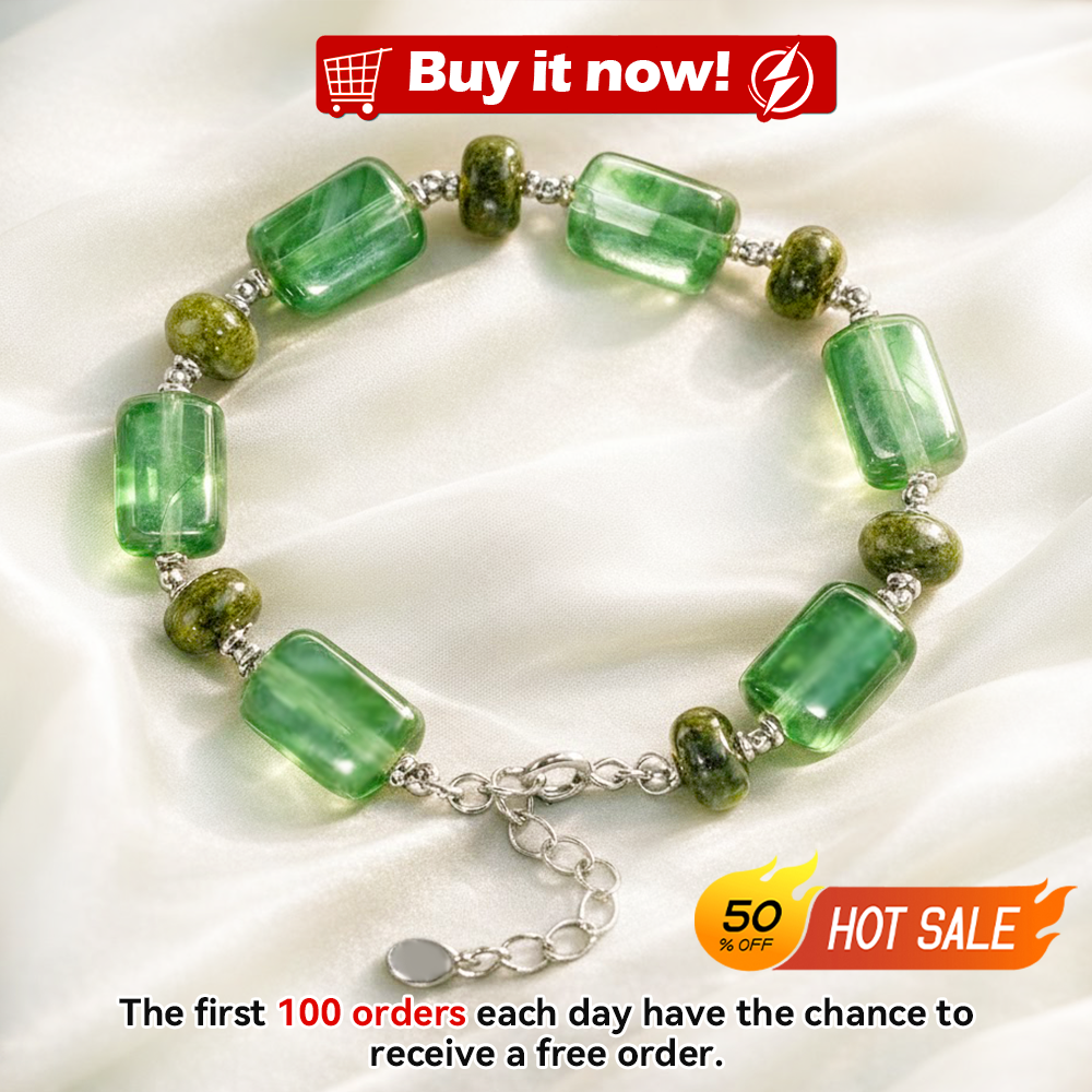 𝐖𝐞𝐚𝐥𝐭𝐡 𝐀𝐜𝐜𝐮𝐦𝐮𝐥𝐚𝐭𝐢𝐨𝐧 & 𝐒𝐭𝐚𝐛𝐢𝐥𝐢𝐭𝐲 · 𝐆𝐫𝐞𝐞𝐧 𝐅𝐨𝐫𝐭𝐮𝐧𝐞 𝐂𝐫𝐲𝐬𝐭𝐚𝐥 𝐄𝐧𝐞𝐫𝐠𝐲 𝐁𝐫𝐚𝐜𝐞𝐥𝐞𝐭💚 ✅𝘁𝗿𝗶𝗽𝗹𝗲 𝗽𝗿𝗼𝘁𝗲𝗰𝘁𝗶𝗼𝗻 𝘁𝗼 𝗲𝗮𝘀𝗲 𝗮𝗻𝘅𝗶𝗲𝘁𝘆, 𝗶𝗻𝘃𝗶𝘁𝗲 𝗻𝗲𝘄 𝗯𝗲𝗴𝗶𝗻𝗻𝗶𝗻𝗴𝘀 𝗮𝗻𝗱 𝗴𝗼𝗼𝗱 𝗳𝗼𝗿𝘁𝘂𝗻𝗲, 𝗮𝗻𝗱 𝗲𝗻𝗵𝗮𝗻𝗰𝗲 𝗲𝗺𝗽𝗮𝘁𝗵𝘆. 𝗔 𝘁𝗵𝗼𝘂𝗴𝗵𝘁𝗳𝘂𝗹 𝗴𝗶𝗳𝘁 𝗳𝗼𝗿 𝗳𝗿𝗶𝗲𝗻𝗱𝘀, 𝗱𝗮𝘂𝗴𝗵𝘁𝗲𝗿𝘀, 𝗮𝗻𝗱 𝗺𝗼𝘁𝗵𝗲𝗿𝘀