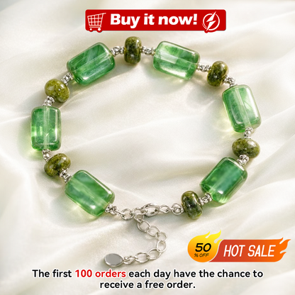 𝐖𝐞𝐚𝐥𝐭𝐡 𝐀𝐜𝐜𝐮𝐦𝐮𝐥𝐚𝐭𝐢𝐨𝐧 & 𝐒𝐭𝐚𝐛𝐢𝐥𝐢𝐭𝐲 · 𝐆𝐫𝐞𝐞𝐧 𝐅𝐨𝐫𝐭𝐮𝐧𝐞 𝐂𝐫𝐲𝐬𝐭𝐚𝐥 𝐄𝐧𝐞𝐫𝐠𝐲 𝐁𝐫𝐚𝐜𝐞𝐥𝐞𝐭💚 ✅𝘁𝗿𝗶𝗽𝗹𝗲 𝗽𝗿𝗼𝘁𝗲𝗰𝘁𝗶𝗼𝗻 𝘁𝗼 𝗲𝗮𝘀𝗲 𝗮𝗻𝘅𝗶𝗲𝘁𝘆, 𝗶𝗻𝘃𝗶𝘁𝗲 𝗻𝗲𝘄 𝗯𝗲𝗴𝗶𝗻𝗻𝗶𝗻𝗴𝘀 𝗮𝗻𝗱 𝗴𝗼𝗼𝗱 𝗳𝗼𝗿𝘁𝘂𝗻𝗲, 𝗮𝗻𝗱 𝗲𝗻𝗵𝗮𝗻𝗰𝗲 𝗲𝗺𝗽𝗮𝘁𝗵𝘆. 𝗔 𝘁𝗵𝗼𝘂𝗴𝗵𝘁𝗳𝘂𝗹 𝗴𝗶𝗳𝘁 𝗳𝗼𝗿 𝗳𝗿𝗶𝗲𝗻𝗱𝘀, 𝗱𝗮𝘂𝗴𝗵𝘁𝗲𝗿𝘀, 𝗮𝗻𝗱 𝗺𝗼𝘁𝗵𝗲𝗿𝘀