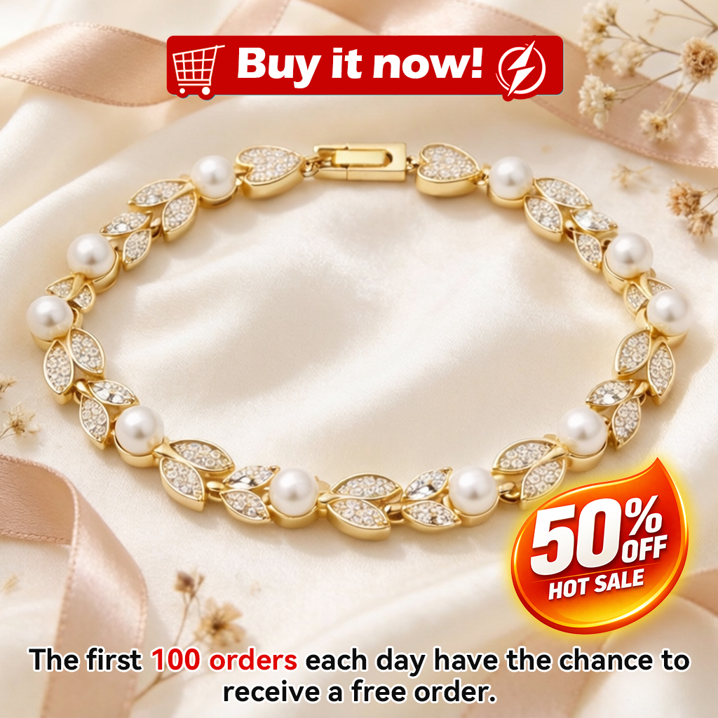 𝐆𝐢𝐥𝐝𝐞𝐝 𝐏𝐞𝐚𝐫𝐥 𝐋𝐚𝐮𝐫𝐞𝐥 𝐁𝐫𝐚𝐜𝐞𝐥𝐞𝐭👑✨𝐖𝐨𝐦𝐞𝐧’𝐬 𝐍𝐚𝐭𝐮𝐫𝐚𝐥 𝐇𝐞𝐚𝐥𝐢𝐧𝐠 𝐁𝐫𝐚𝐜𝐞𝐥𝐞𝐭 ✅𝘁𝗿𝗶𝗽𝗹𝗲 𝗽𝗿𝗼𝘁𝗲𝗰𝘁𝗶𝗼𝗻 𝘁𝗼 𝗲𝗮𝘀𝗲 𝗮𝗻𝘅𝗶𝗲𝘁𝘆, 𝗶𝗻𝘃𝗶𝘁𝗲 𝗻𝗲𝘄 𝗯𝗲𝗴𝗶𝗻𝗻𝗶𝗻𝗴𝘀 𝗮𝗻𝗱 𝗴𝗼𝗼𝗱 𝗳𝗼𝗿𝘁𝘂𝗻𝗲, 𝗮𝗻𝗱 𝗲𝗻𝗵𝗮𝗻𝗰𝗲 𝗲𝗺𝗽𝗮𝘁𝗵𝘆. 𝗔 𝘁𝗵𝗼𝘂𝗴𝗵𝘁𝗳𝘂𝗹 𝗴𝗶𝗳𝘁 𝗳𝗼𝗿 𝗳𝗿𝗶𝗲𝗻𝗱𝘀, 𝗱𝗮𝘂𝗴𝗵𝘁𝗲𝗿𝘀, 𝗮𝗻𝗱 𝗺𝗼𝘁𝗵𝗲𝗿𝘀