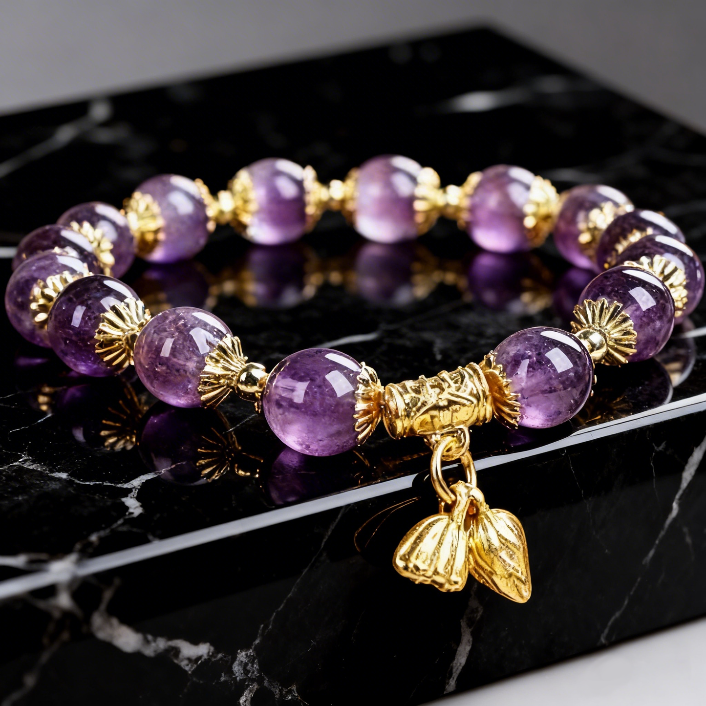 𝐏𝐮𝐫𝐩𝐥𝐞 𝐀𝐮𝐫𝐚 𝐅𝐨𝐫𝐭𝐮𝐧𝐞 · 𝐆𝐨𝐥𝐝𝐞𝐧 𝐋𝐞𝐚𝐟 𝐄𝐧𝐞𝐫𝐠𝐲 𝐂𝐫𝐲𝐬𝐭𝐚𝐥 𝐁𝐫𝐚𝐜𝐞𝐥𝐞𝐭🌿𝐖𝐨𝐦𝐞𝐧’𝐬 𝐍𝐚𝐭𝐮𝐫𝐚𝐥 𝐇𝐞𝐚𝐥𝐢𝐧𝐠 𝐂𝐫𝐲𝐬𝐭𝐚𝐥 𝐁𝐫𝐚𝐜𝐞𝐥𝐞𝐭 ✅𝘁𝗿𝗶𝗽𝗹𝗲 𝗽𝗿𝗼𝘁𝗲𝗰𝘁𝗶𝗼𝗻 𝘁𝗼 𝗲𝗮𝘀𝗲 𝗮𝗻𝘅𝗶𝗲𝘁𝘆, 𝗶𝗻𝘃𝗶𝘁𝗲 𝗻𝗲𝘄 𝗯𝗲𝗴𝗶𝗻𝗻𝗶𝗻𝗴𝘀 𝗮𝗻𝗱 𝗴𝗼𝗼𝗱 𝗳𝗼𝗿𝘁𝘂𝗻𝗲, 𝗮𝗻𝗱 𝗲𝗻𝗵𝗮𝗻𝗰𝗲 𝗲𝗺𝗽𝗮𝘁𝗵𝘆. 𝗔 𝘁𝗵𝗼𝘂𝗴𝗵𝘁𝗳𝘂𝗹 𝗴𝗶𝗳𝘁 𝗳𝗼𝗿 𝗳𝗿𝗶𝗲𝗻𝗱𝘀, 𝗱𝗮𝘂𝗴𝗵𝘁𝗲𝗿𝘀, 𝗮𝗻𝗱 𝗺𝗼𝘁𝗵𝗲𝗿𝘀